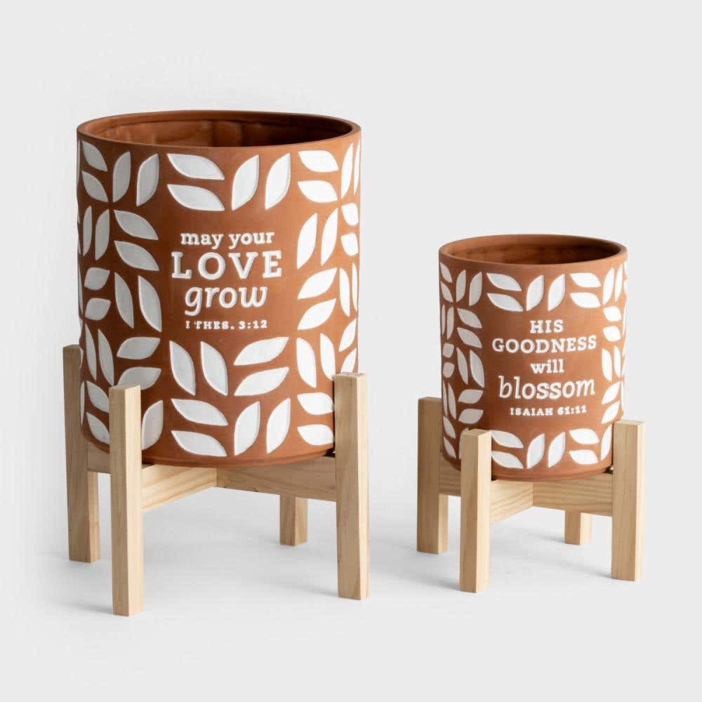 Mary & Martha - Blossom & Grow Planters, Set of 2