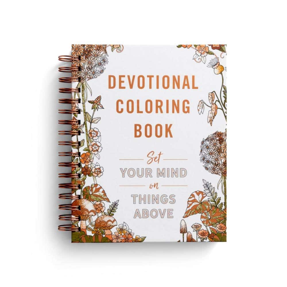 Set your mind on things above - Devotional Coloring Book