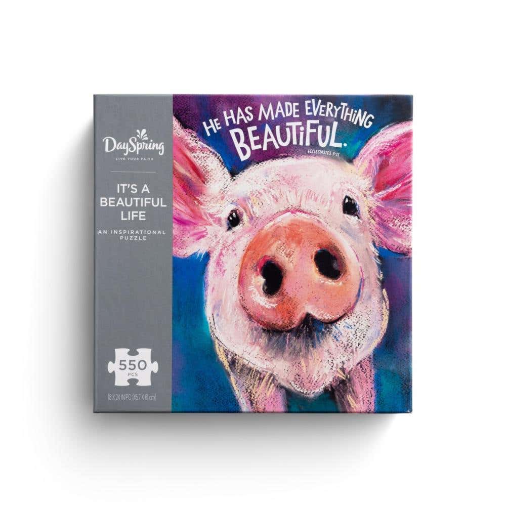 It's a Beautiful Life Puzzle - 550 Piece Puzzle