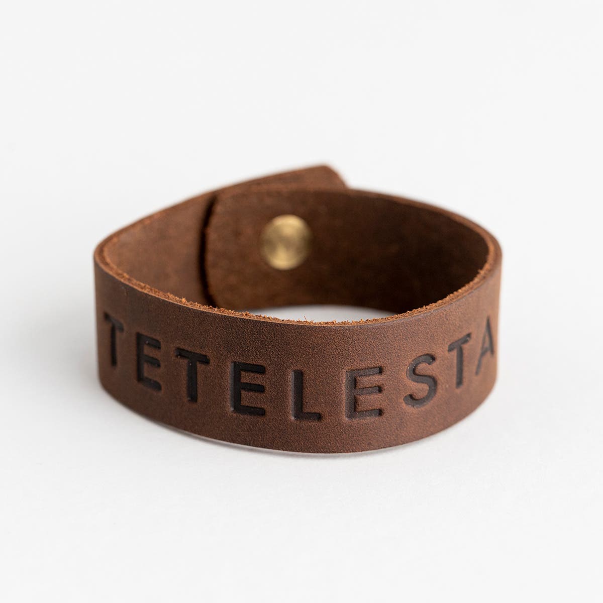 Tetelestai - Leather Bracelet - Large