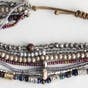 This handcrafted artisan bracelet encourages intentional living and quality time spent in prayer. Makes the perfect everyday piece, consisting of pearls, gemstones and glass beads. 