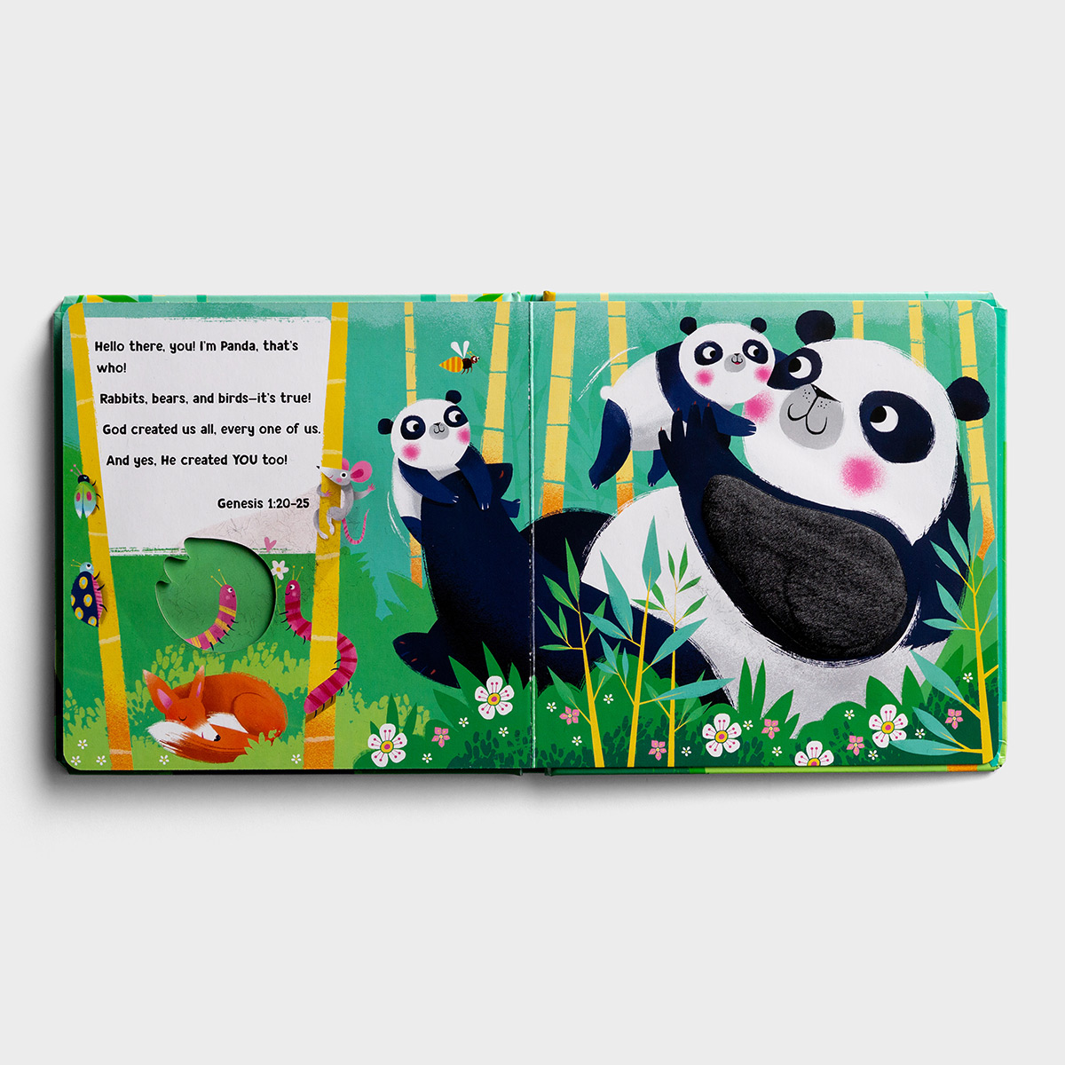 Meet Panda and His Furry Friends - Touch 'N' Feel Board Book
