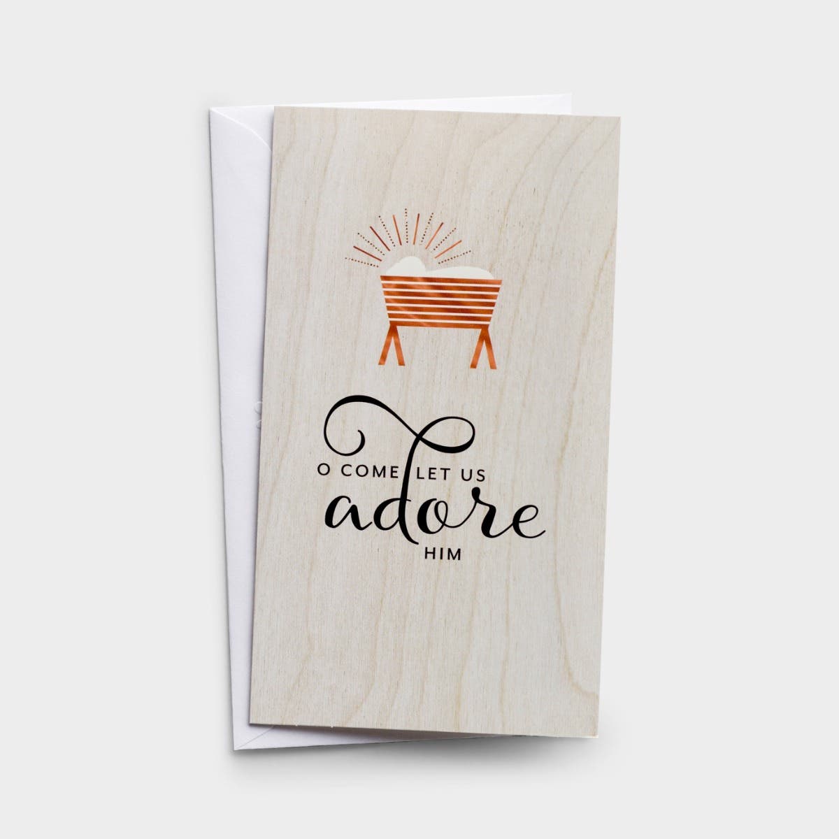 Little Inspirations - O Come Let Us Adore Him - 16 Christmas Boxed Cards and Envelopes, KJV