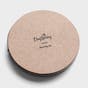 Joyful, Thankful, Grateful, and Blessed - Cork & Metal Coasters, Set of 4