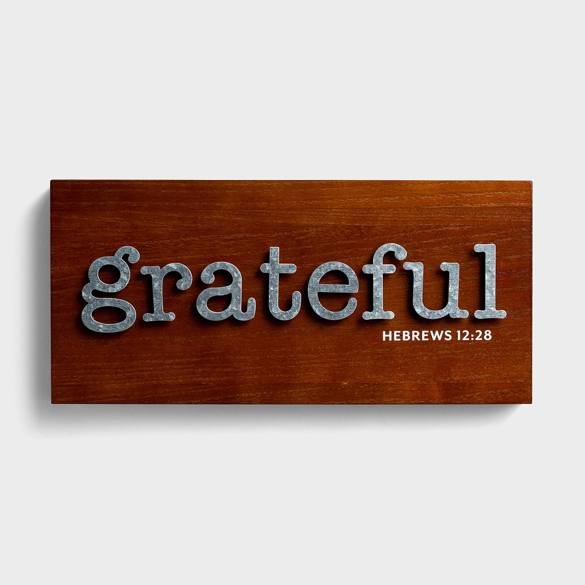 Grateful - Wood & Metal Wall Art