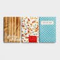 Back to Basics - Pocket Notebooks, Set of 3