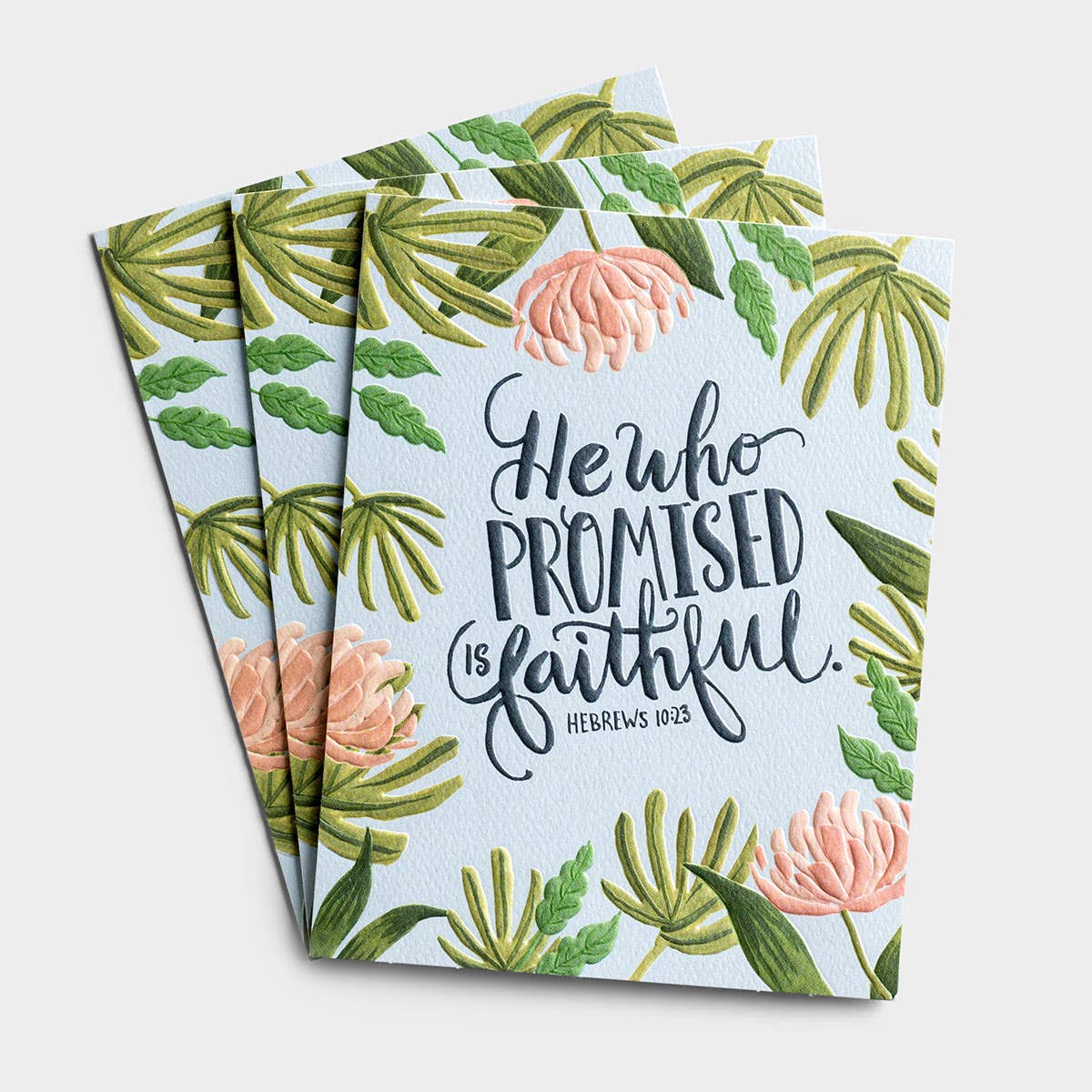 Encouragement - He Who Promised - 3 Premium Studio 71 Cards