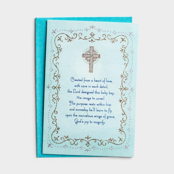 Baby Boy - A Wonderful Son To Love - 1 Premium Card