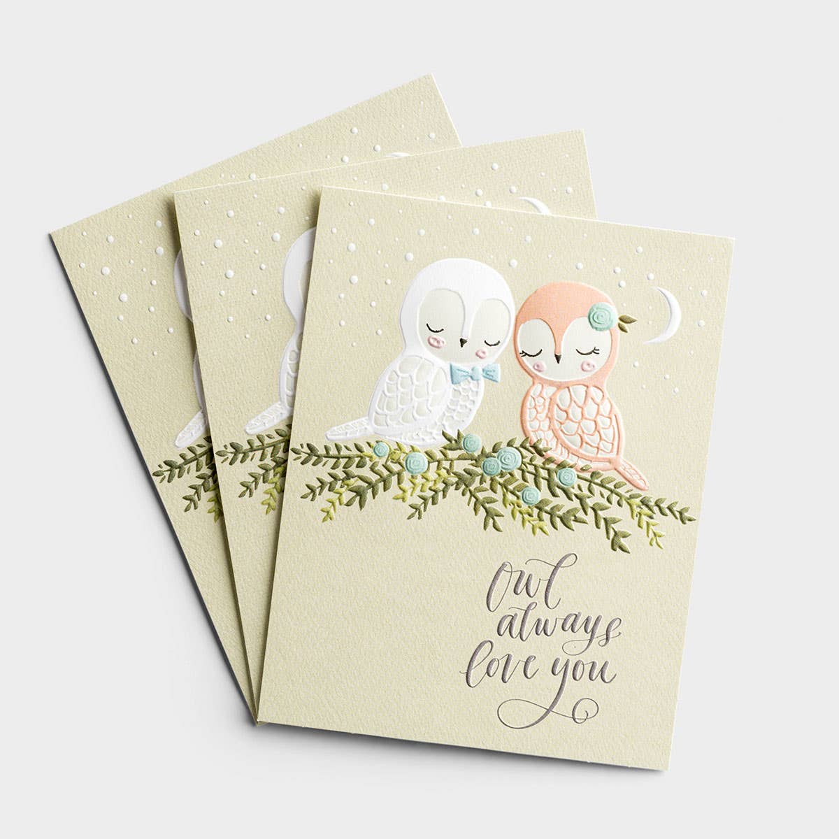 Anniversary - Owl Always Love You - 3 Premium Studio 71 Cards