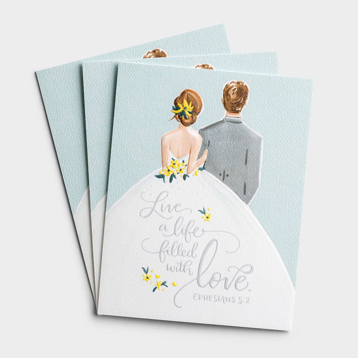 Wedding - Life Filled with Love - 3 Premium Studio 71 Cards