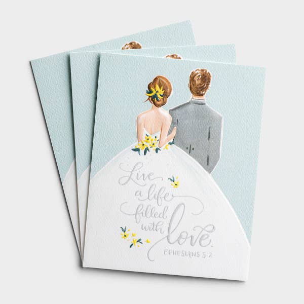 Wedding - Life Filled with Love - 3 Premium Studio 71 Cards