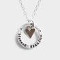 Blessed Grandma - Pewter Pendant Necklace