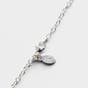 Run with Endurance - White Bronze Pendant Necklace