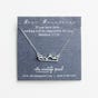 Faith Moves Mountains - Sterling Silver Pendant Necklace