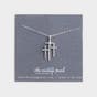 At the Cross - Sterling Silver Pendant Necklace