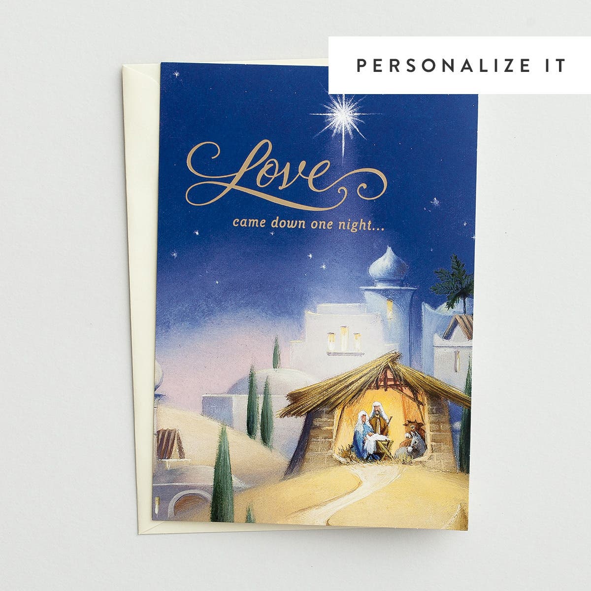 Love Came Down One Night - 18 Christmas Boxed Cards, KJV