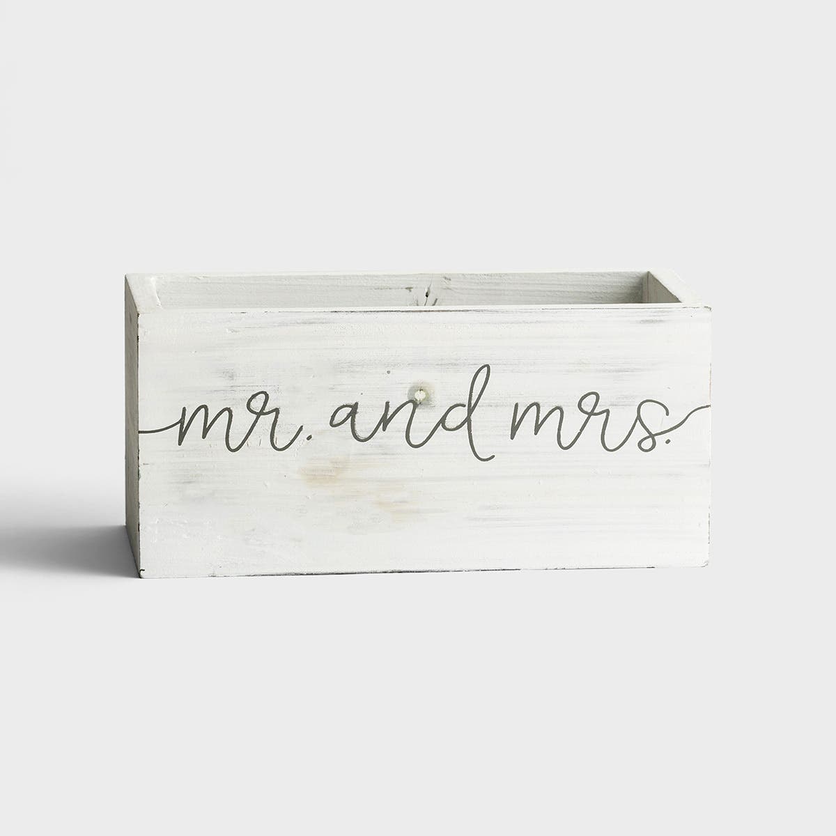 Mr. & Mrs. Personalized Wedding Keepsake Box - Whitetail Woodcrafters