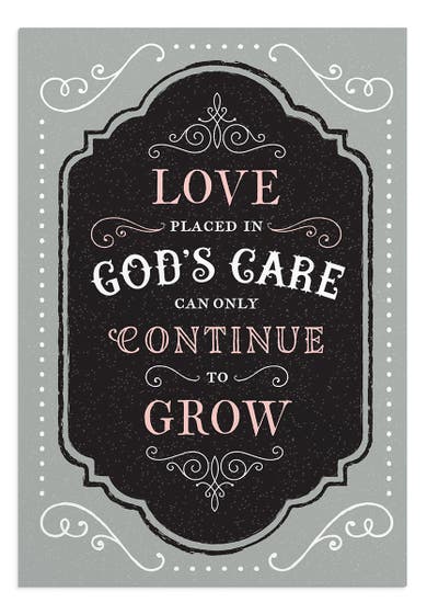 Anniversary - Chalkboard Blessings - 12 Boxed Cards