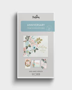 Anniversary - Celebrating Your Anniversary - 12 Boxed Cards and Envelopes, KJV