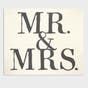 Faithworks - Mr. & Mrs. - Reversible Throw Blanket