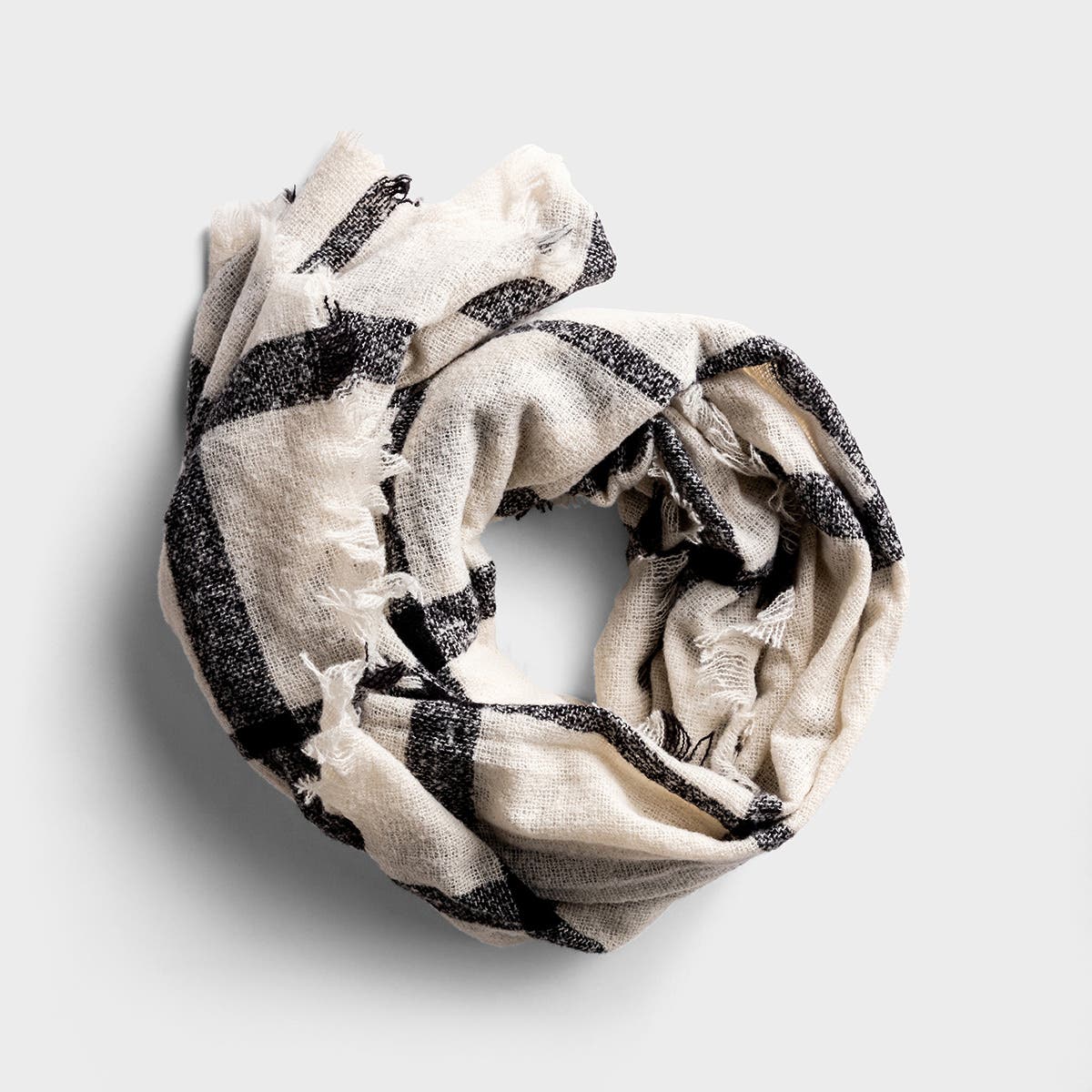 Wrapped In Love - Square Blanket Scarf - Plaid