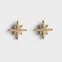 Faithworks - Be the Light - Rhinestone Starburst Stud Earrings