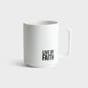 Live By Faith - Matte Cafe Mug