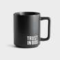 Trust In God Cafe Mug