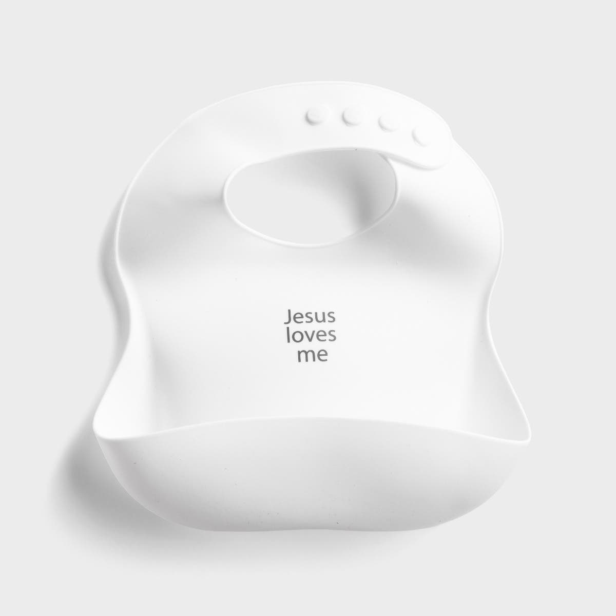 Faithworks - Jesus Loves Me - Silicone Bib