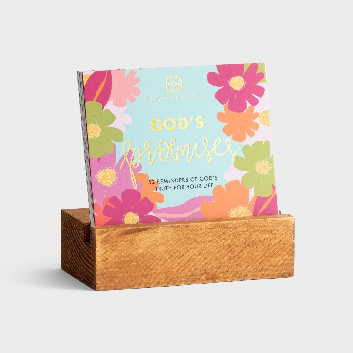 God's Promises - Scripture Card Block with Inspirational Prints