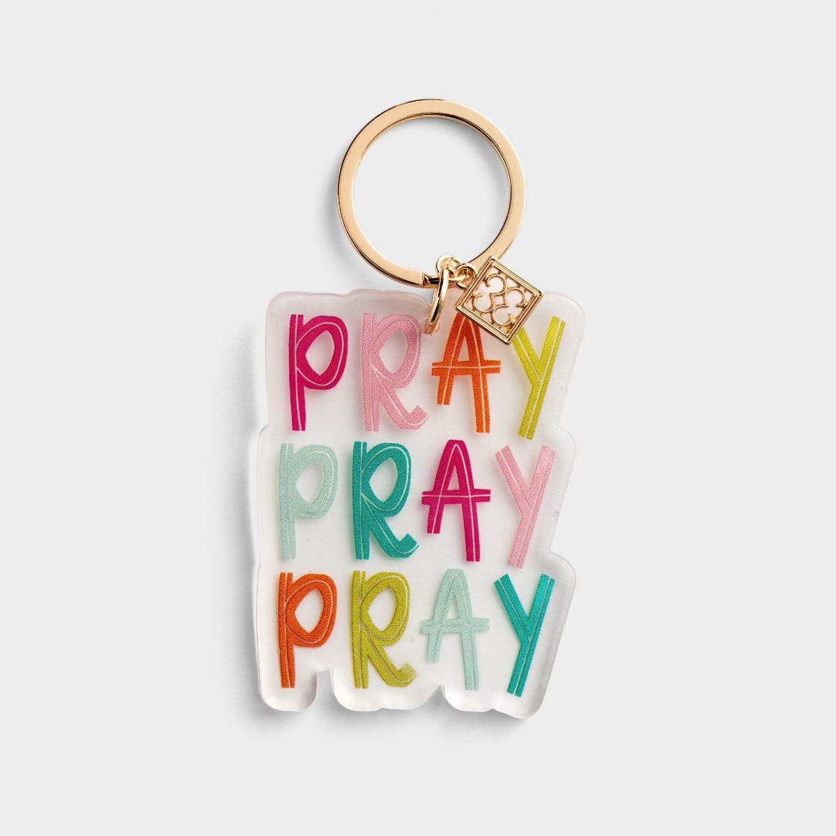 Pray Pray Pray - Acrylic Keychain 