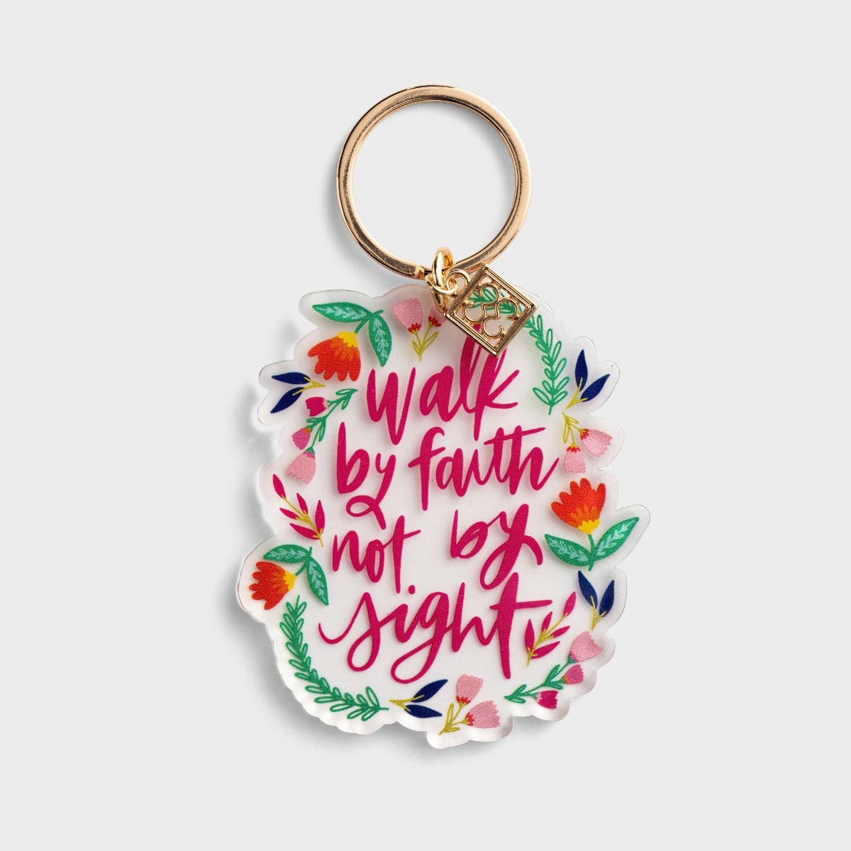 MS Acrylic Keychain (Walk by Faith)