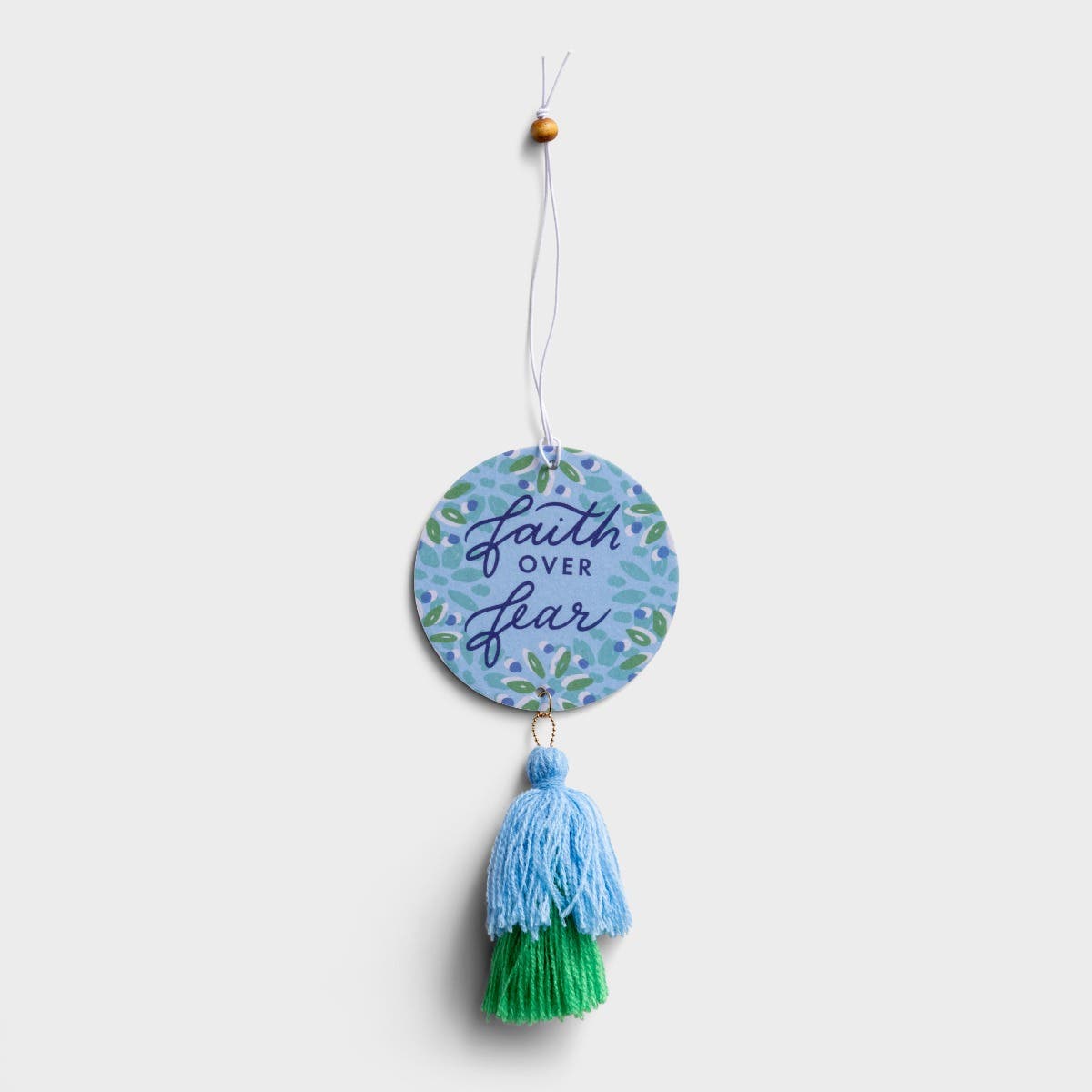 Mary Square - Faith Over Fear - Car Charm Air Freshener
