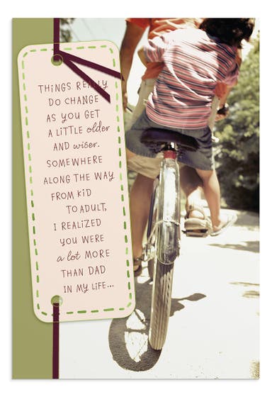 Father's Day - Things Really Do Change - 1 Greeting Card