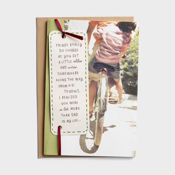 Father's Day - Things Really Do Change - 1 Greeting Card