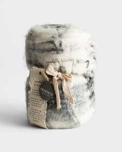 Demdaco - Cuddle Blanket - Gray Plaid