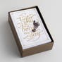 Footprint/Handprint - 50 Christmas Boxed Cards, KJV