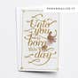 Footprint/Handprint - 50 Christmas Boxed Cards, KJV