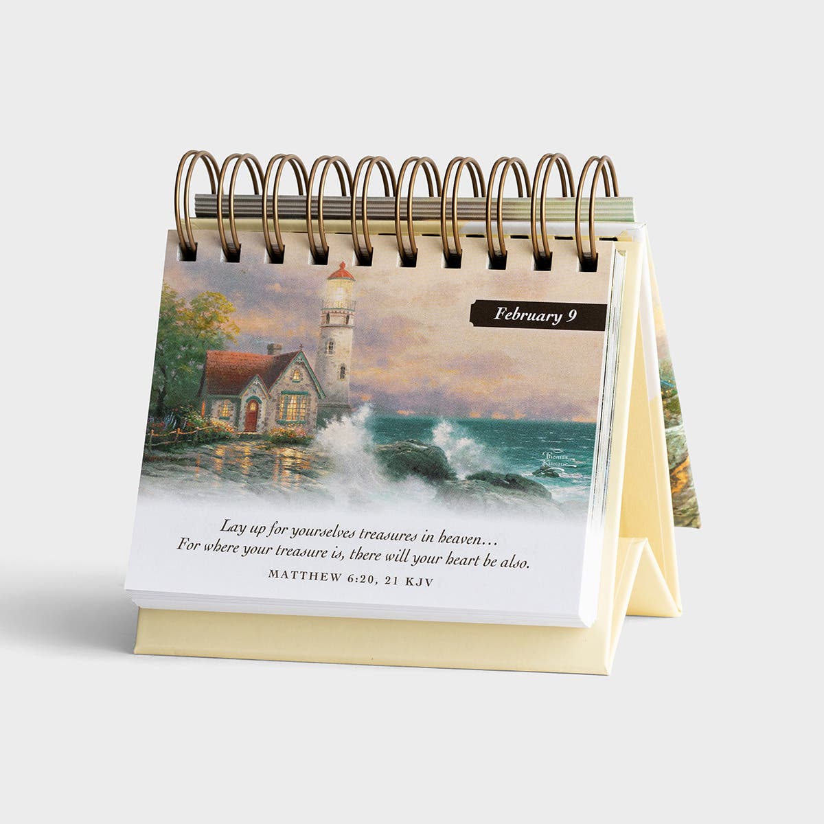 Thomas Kinkade Painter of Light Perpetual Calendar