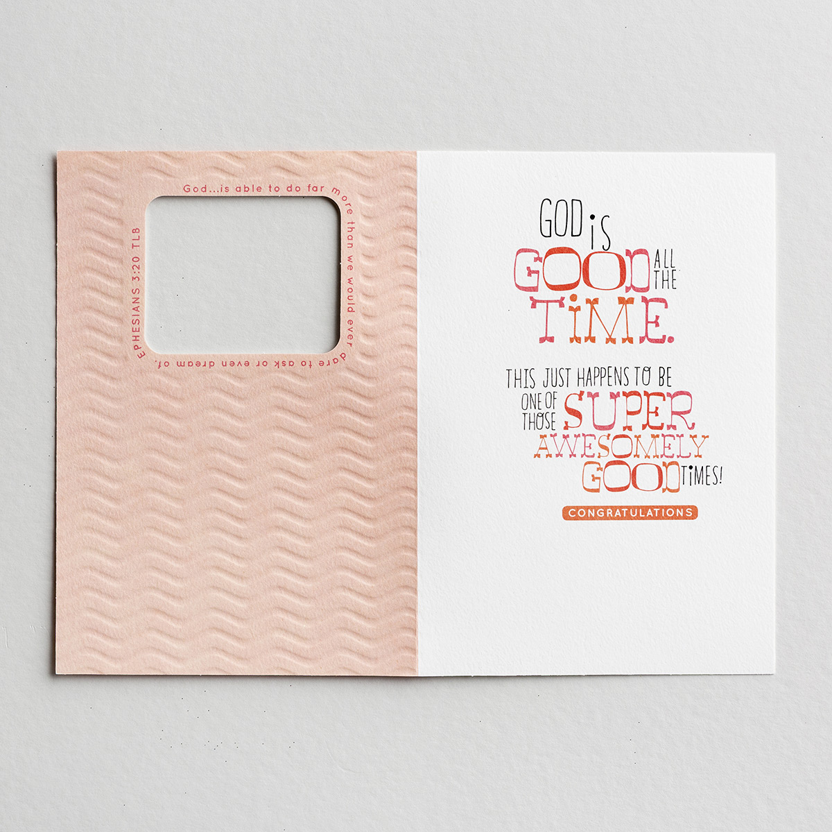 Baby - God Is Good - 6 Premium Cards