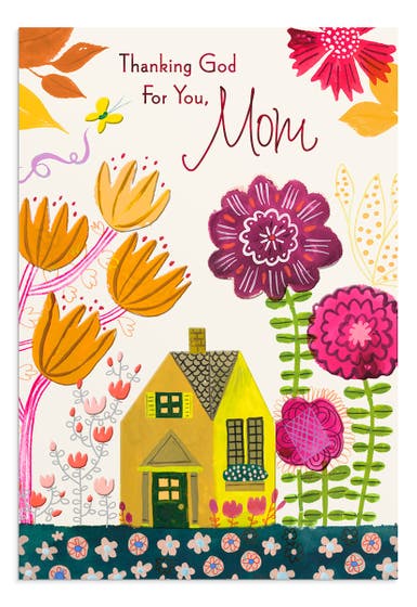Thanksgiving - Mom - Thanking God for You - 1 Premium Card