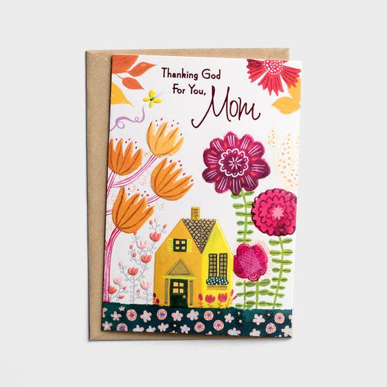 Thanksgiving - Mom - Thanking God for You - 1 Premium Card