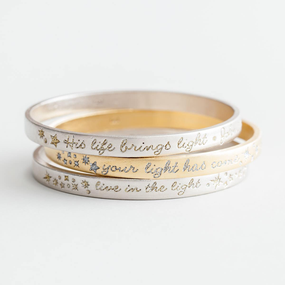 Everlasting Light - Bangles, Set of 3