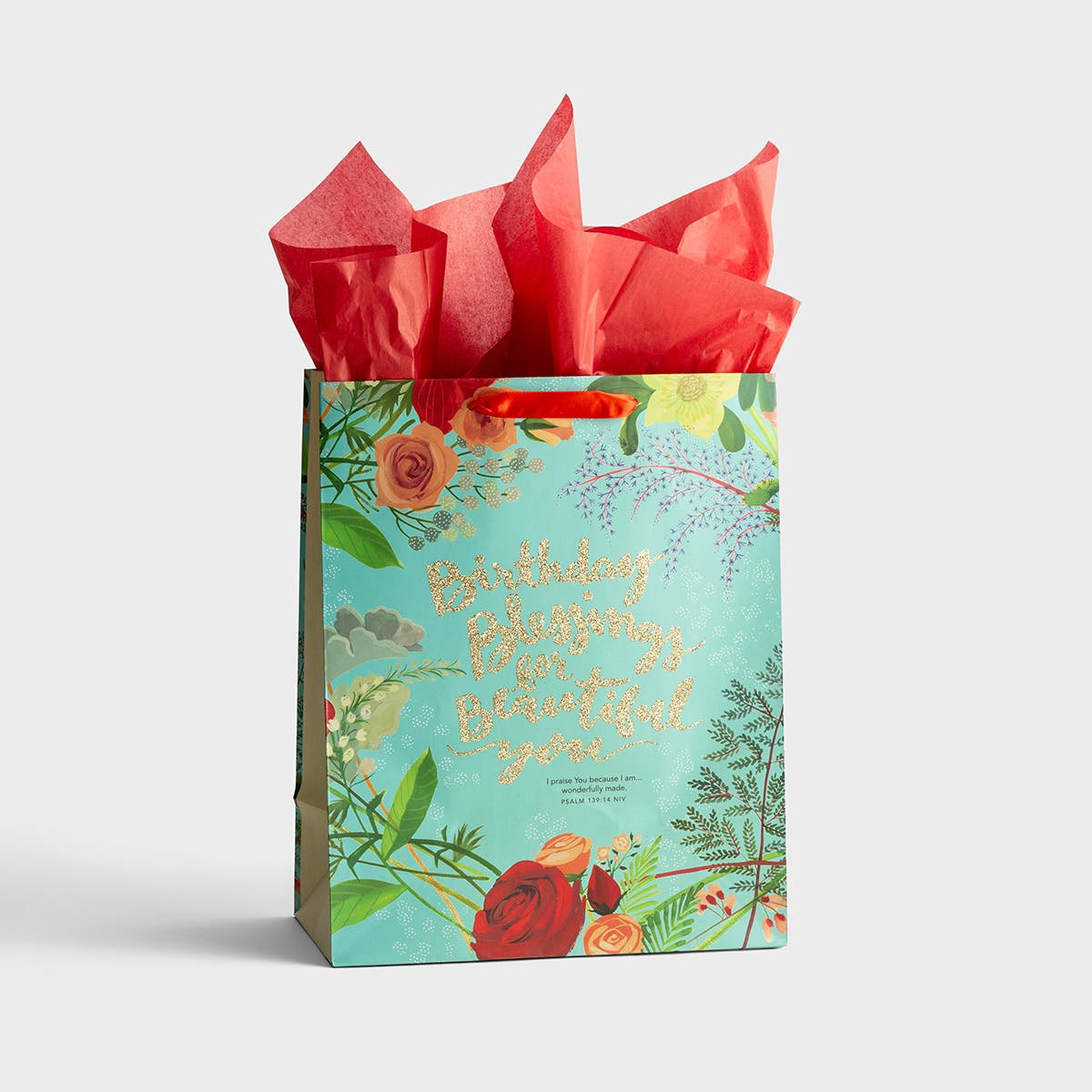 Birthday Blessings - Large Gift Bag with Tissue