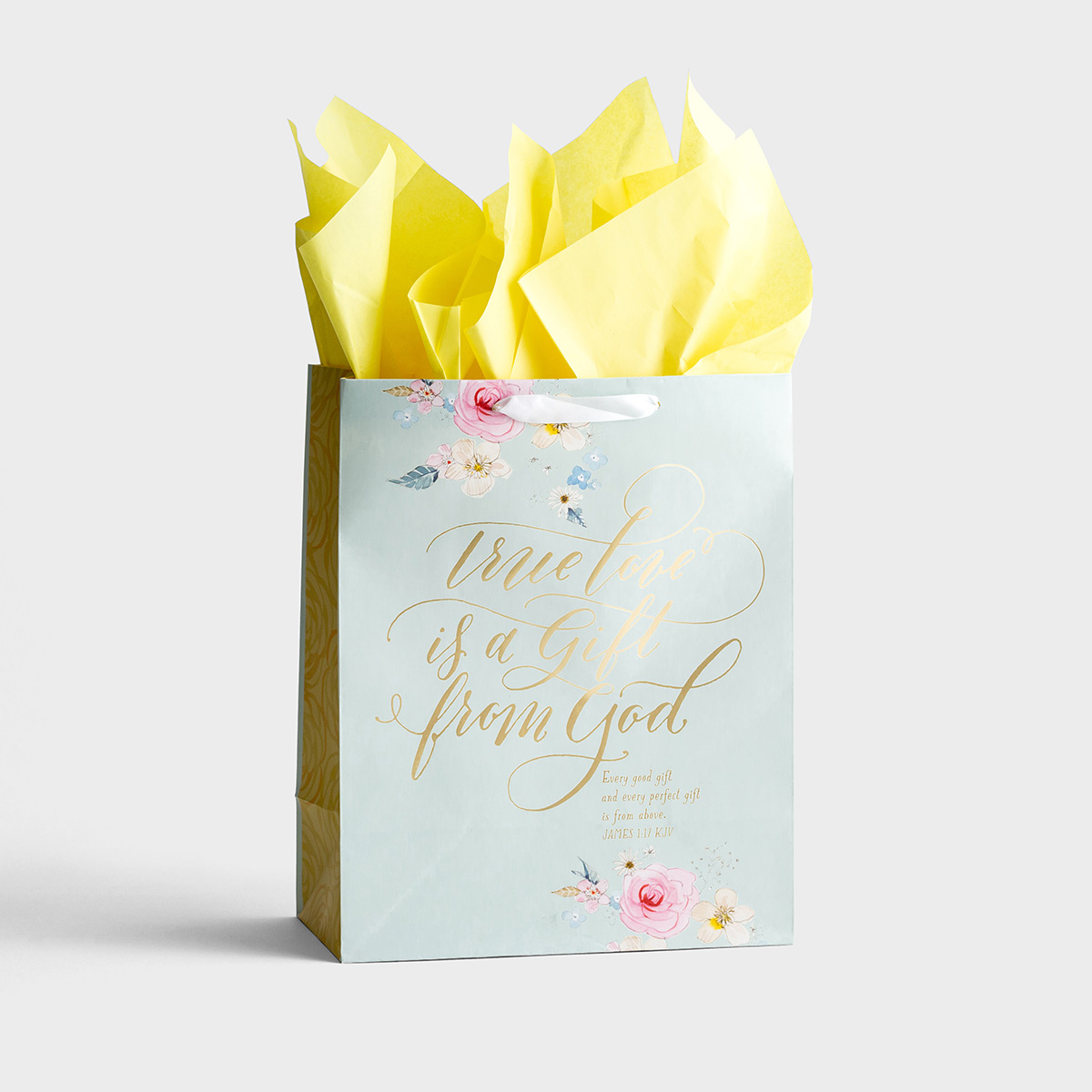 True Love Is a Gift - Large Gift Bag with Tissue