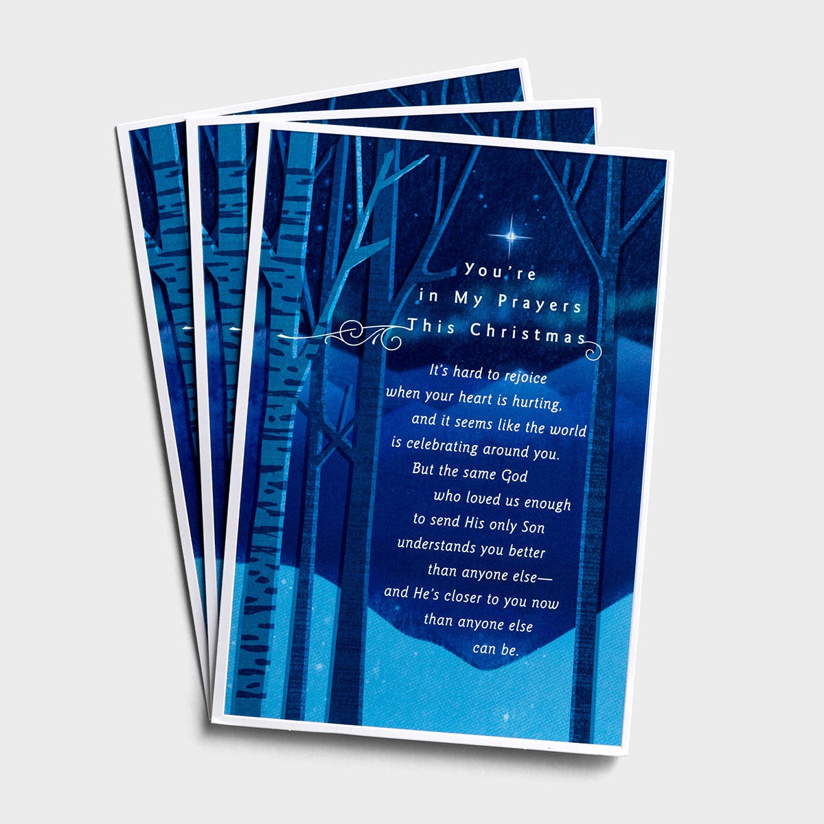 Christmas - You're in My Prayers - 3 Premium Cards