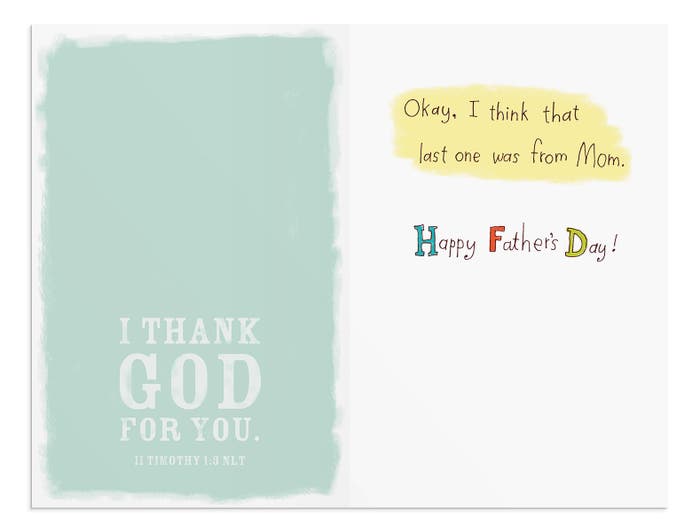 Father's Day - Humor - Dad, You've Taught Me So Much - 1 Greeting Card
