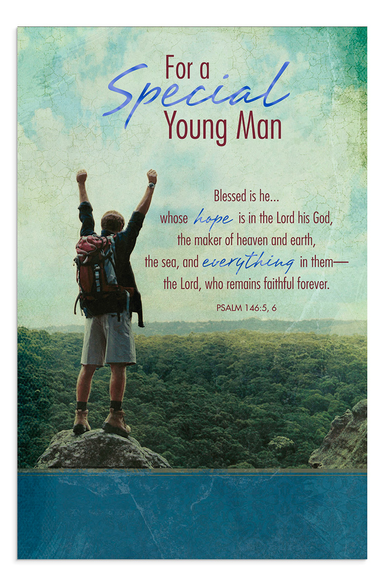 Graduation - For a Special Young Man - 1 Premium Card