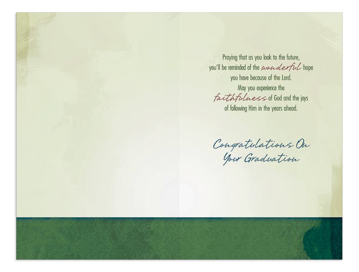 Graduation - For a Special Young Man - 1 Premium Card