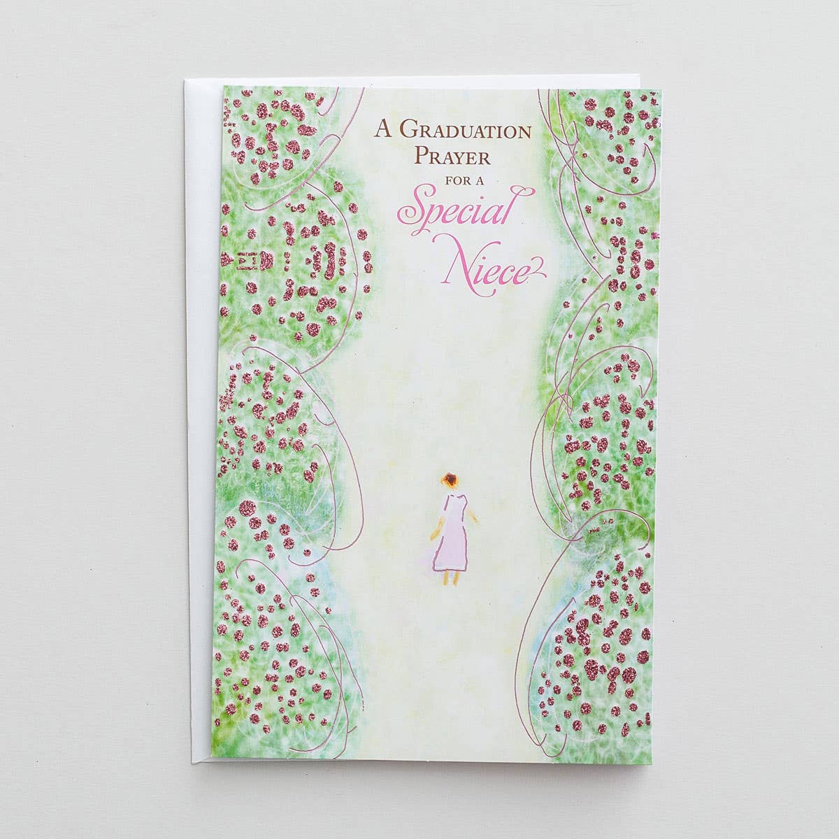 Graduation - Niece - Graduation Prayer - 1 Premium Card, KJV